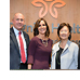 Representatives of the S.H. Ho Foundation and the Glendale Memorial Foundation
