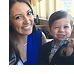 Miss Nevada and a St. Rose Dominican patients together at IHOP